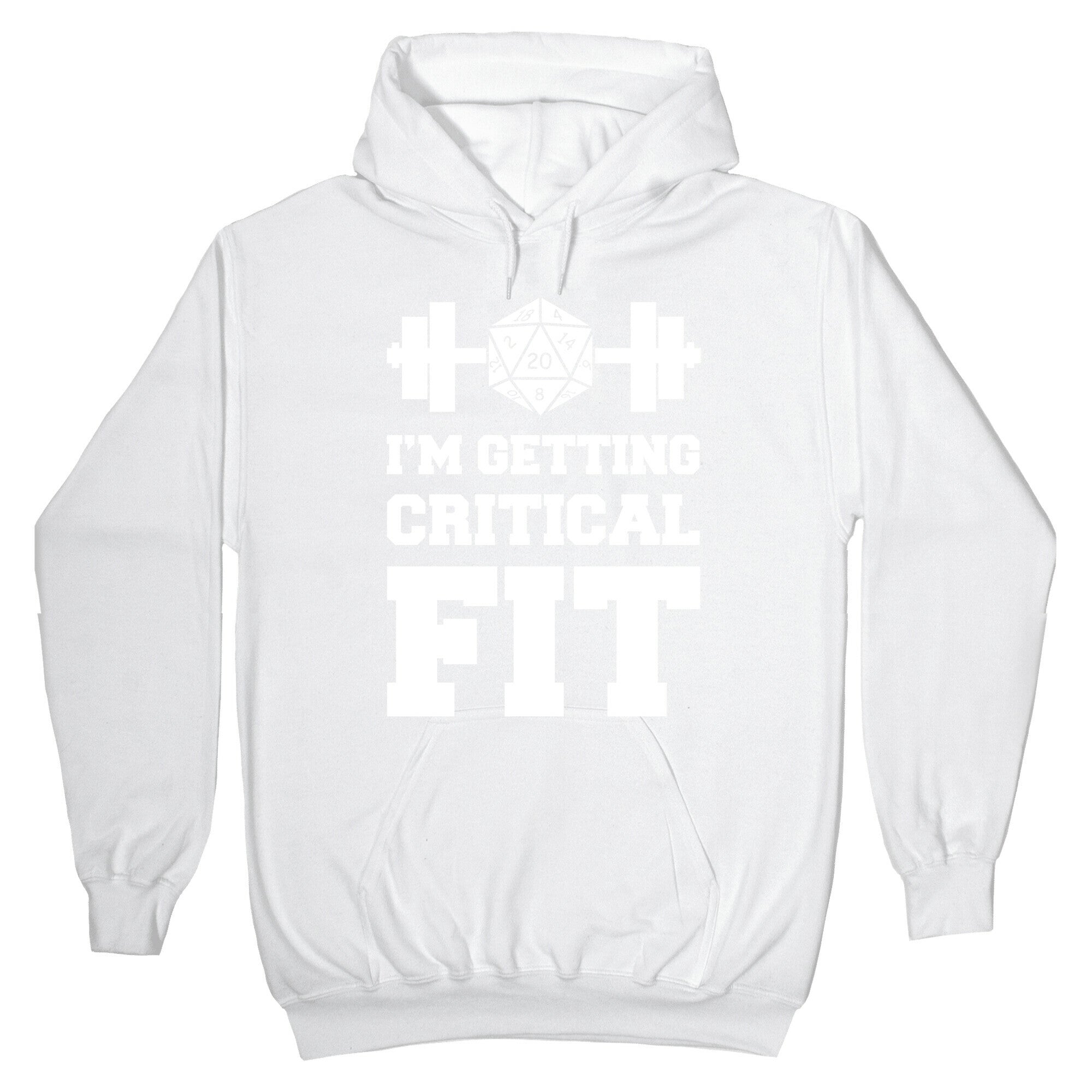 I'm Getting Critical Fit Hoodie